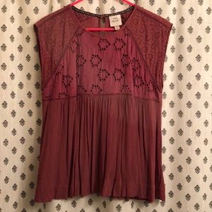 Knox Rose berry blouse from Target